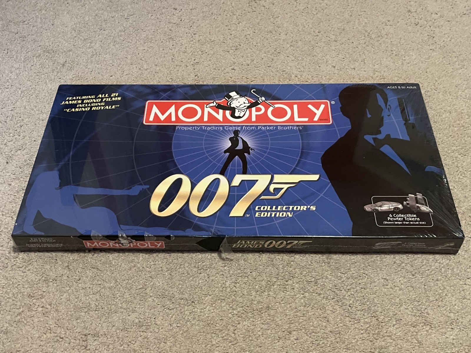 Monopoly 007 Collector’s Edition 2006 New Sealed Hasbro James Bond NIB