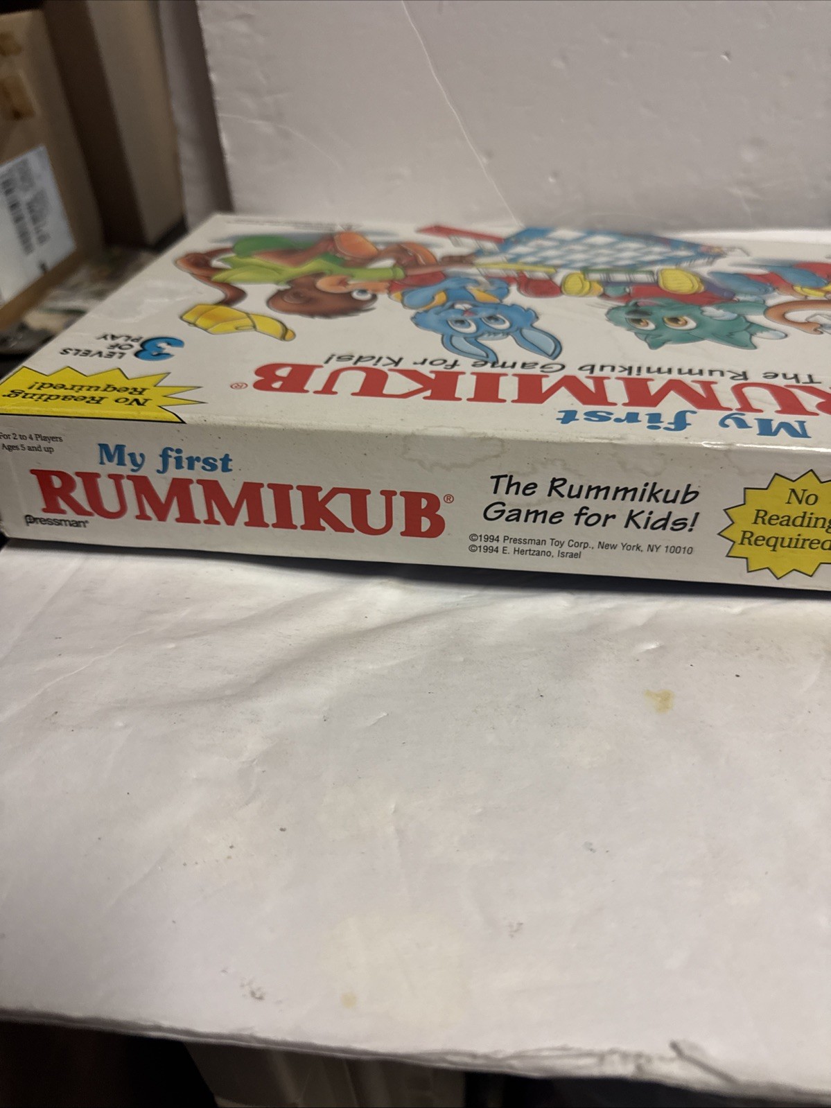 My First Rummikub 5 and Up No Reading Pressman 1994 Complete with Instructions