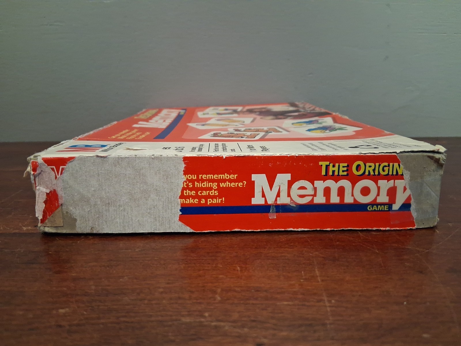 Lot of 2 Vtg 1980’s Milton Bradley THE ORIGINAL MEMORY Game & FRONTS AND BACKS