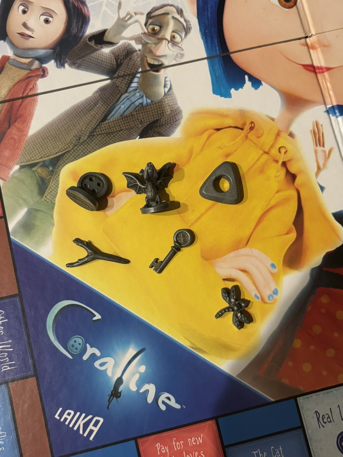 Coraline Monopoly Board Game Laika Rare Collectibles 2019 Edition Hasboro