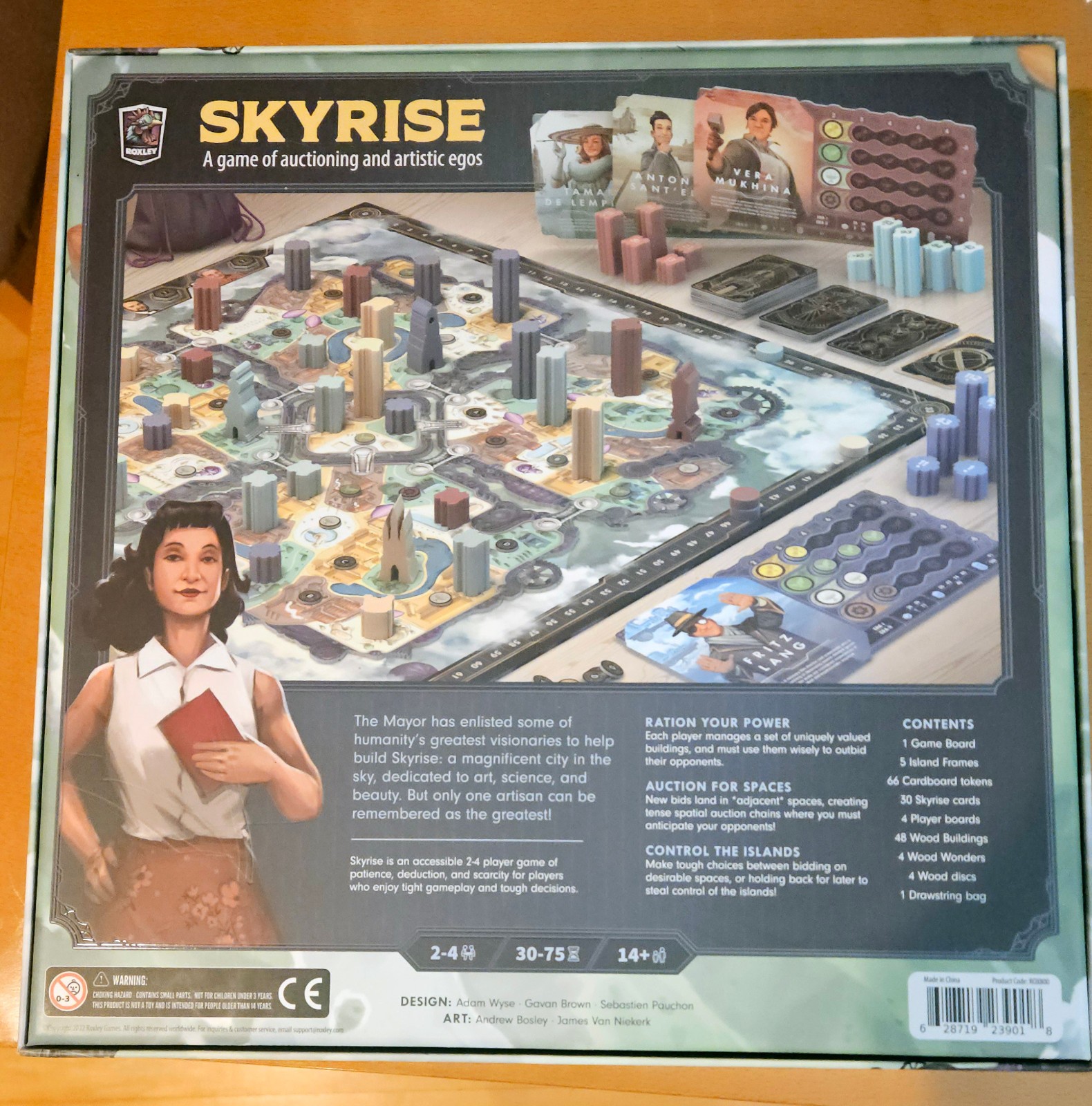Skyrise: Standard Edition Board Game- OPENED EXCELLENT CONDITION
