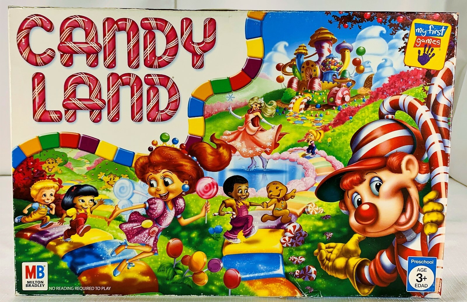 2002 Candy Land Board Game by Milton Bradley Complete Very Good Cond FREE SHIP