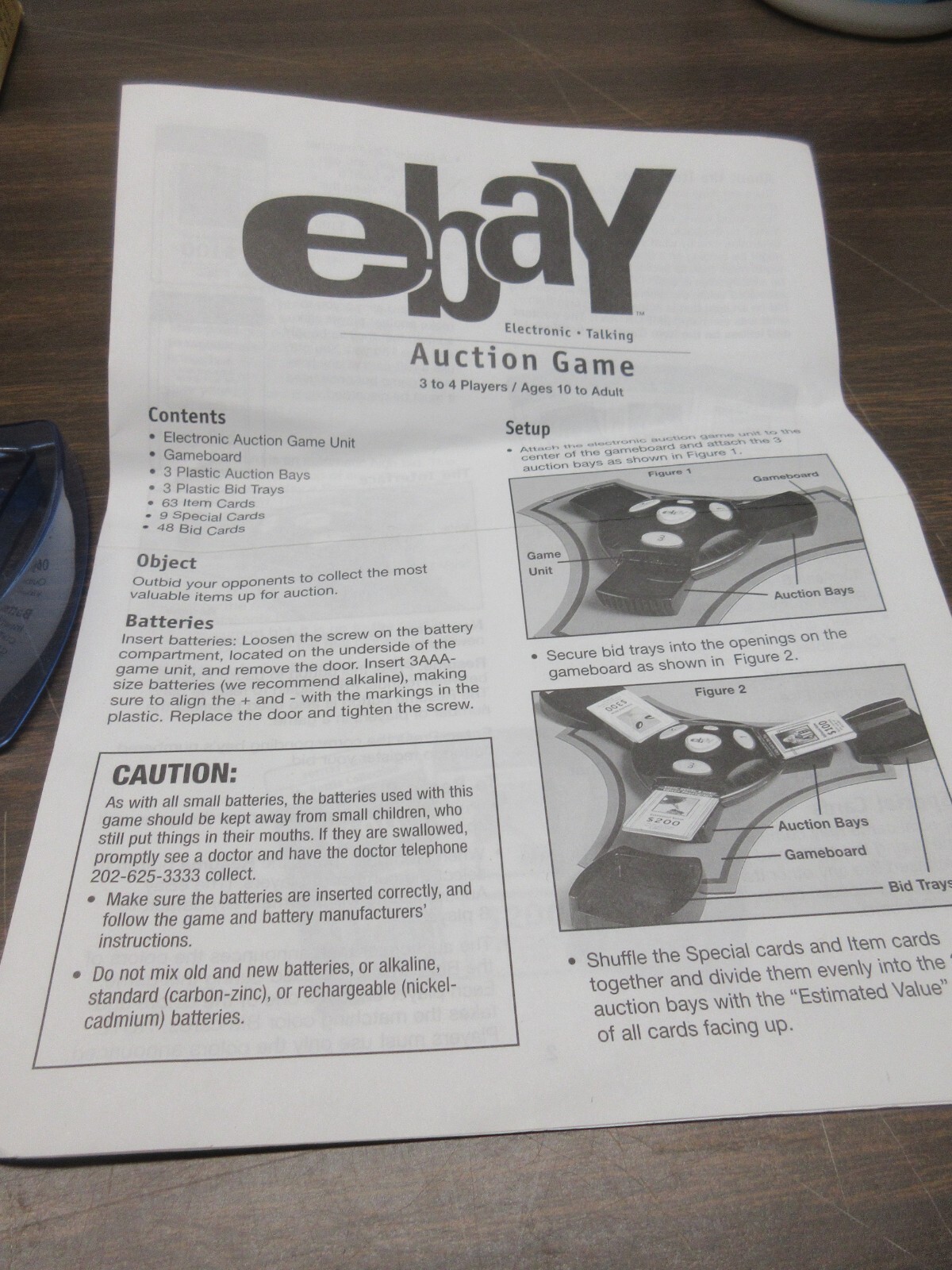 eBay Auction Board Game