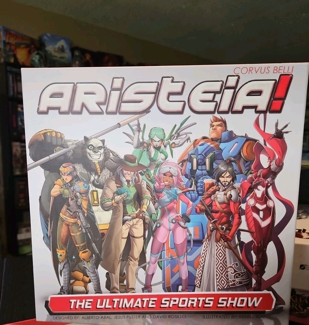 Aristeia! The Ultimate Sports Show Corvus Belli Board Game With Multi-player Exp
