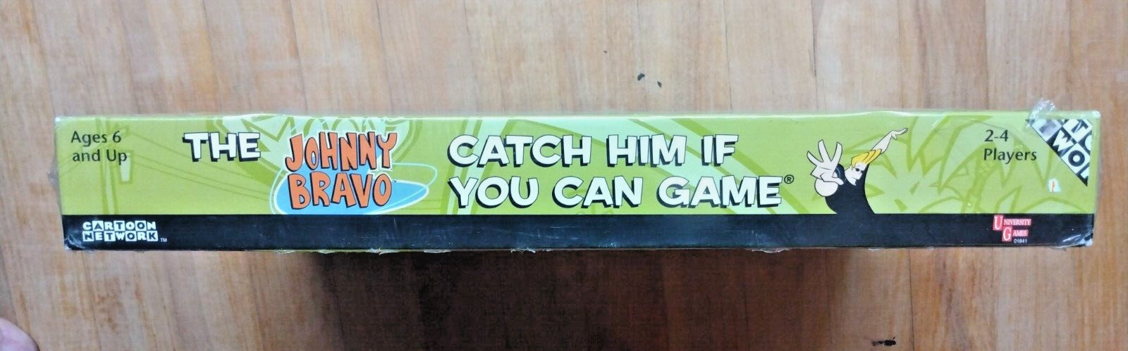 Johnny Bravo Catch Him If You Can NEW Sealed Board Game 2001 Cartoon Network