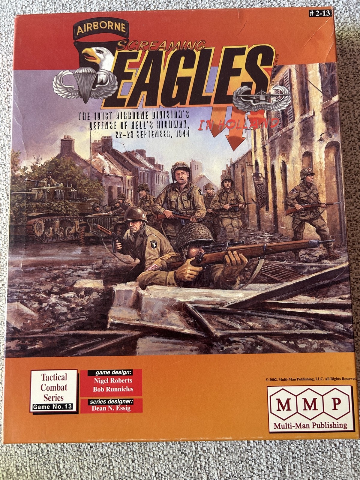 MMP Screaming Eagles In Holland-101 st Airbone defense of Hell;s Highway 1944- 5