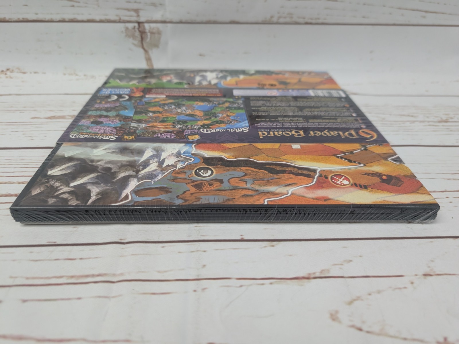 Small World 6 Player Map Box NIS Rare OOP Days of Wonder Board Game Expansion