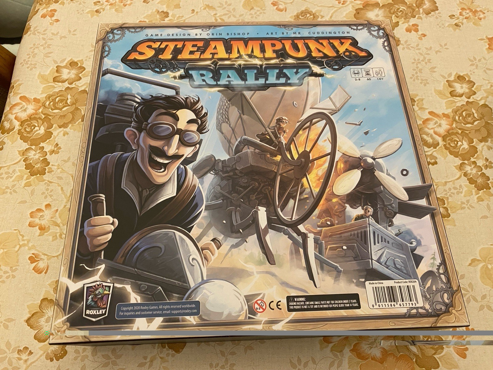 Steampunk Rally Fusion Board Game: Atomic Edition + Promos NEAR MINT Kickstarter