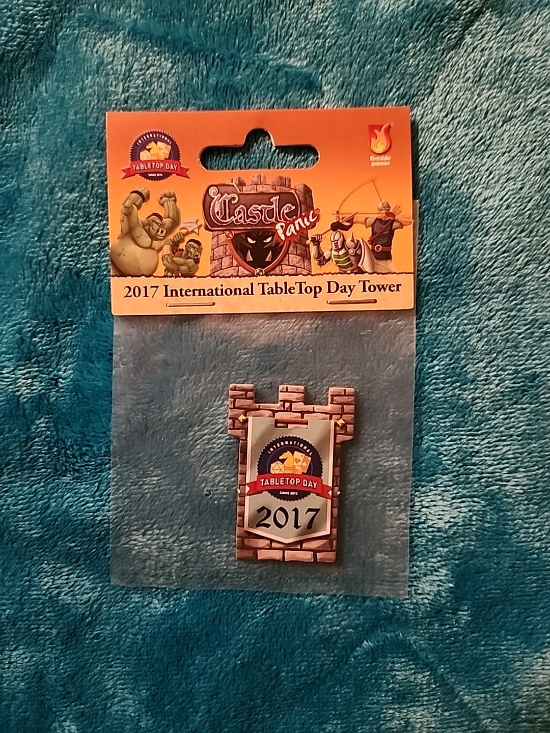 Fireside Game Castle Panic International Tabletop Day Tower 2017 New