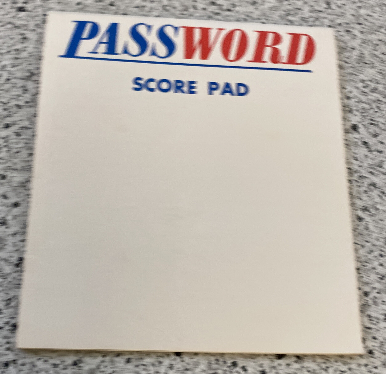 Password Game 21st Edition Vintage 1978 Complete