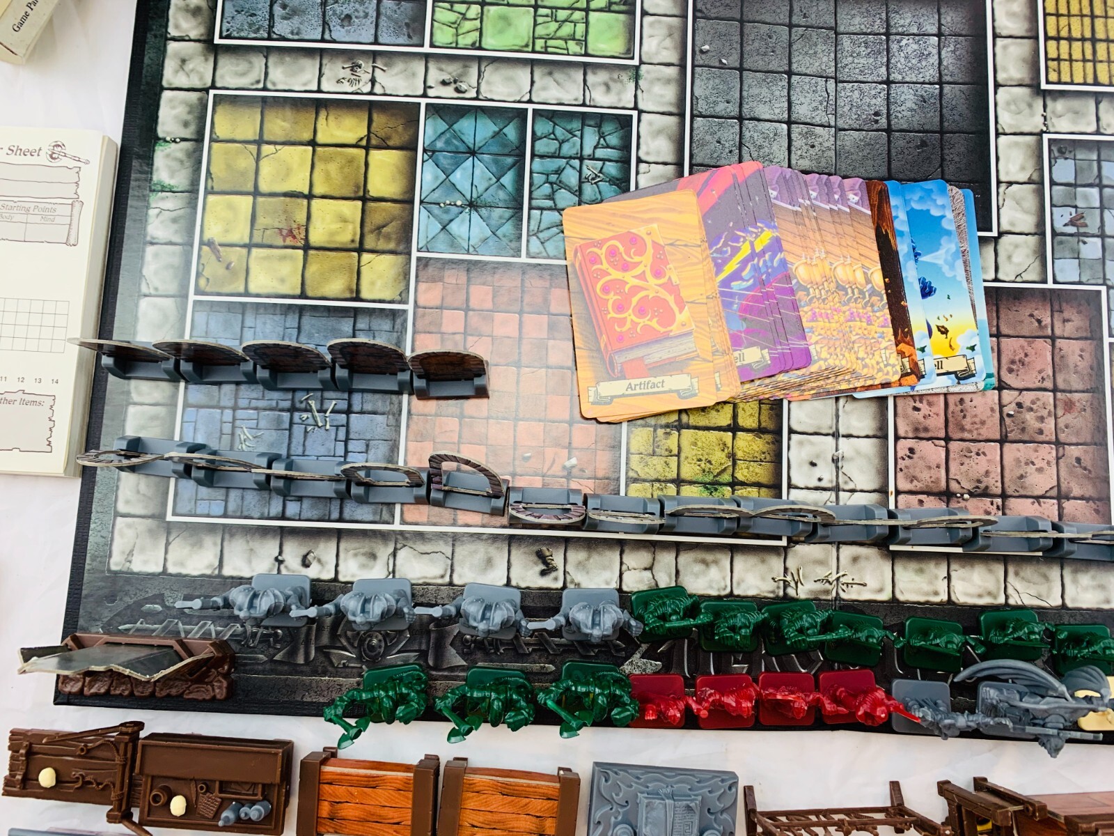 1989 Hero Quest Board Game HeroQuest Milton Bradley Complete Very Good Cond
