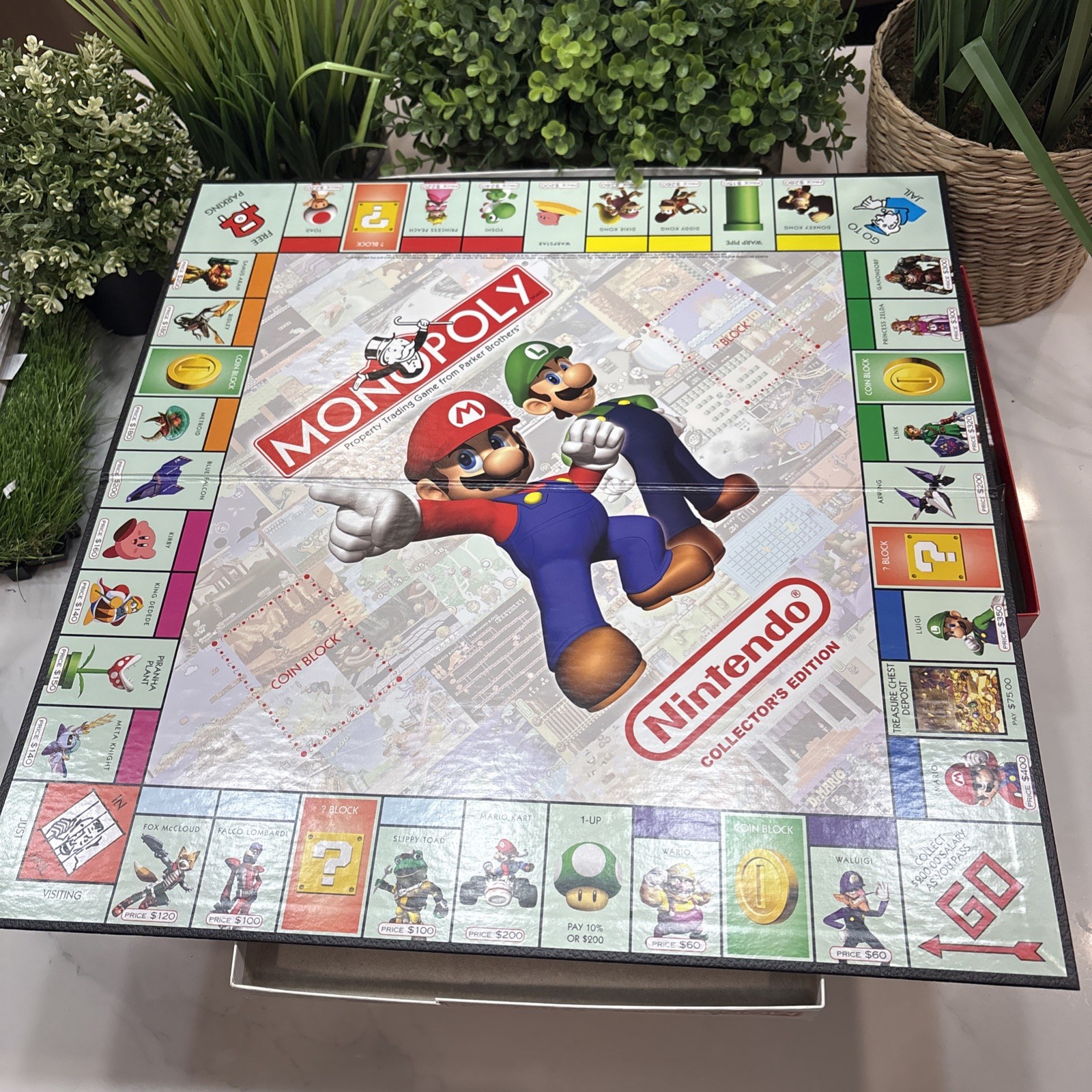 NINTENDO Monopoly Collectors Edition BOARD GAME/ 2006 See Pictures😊