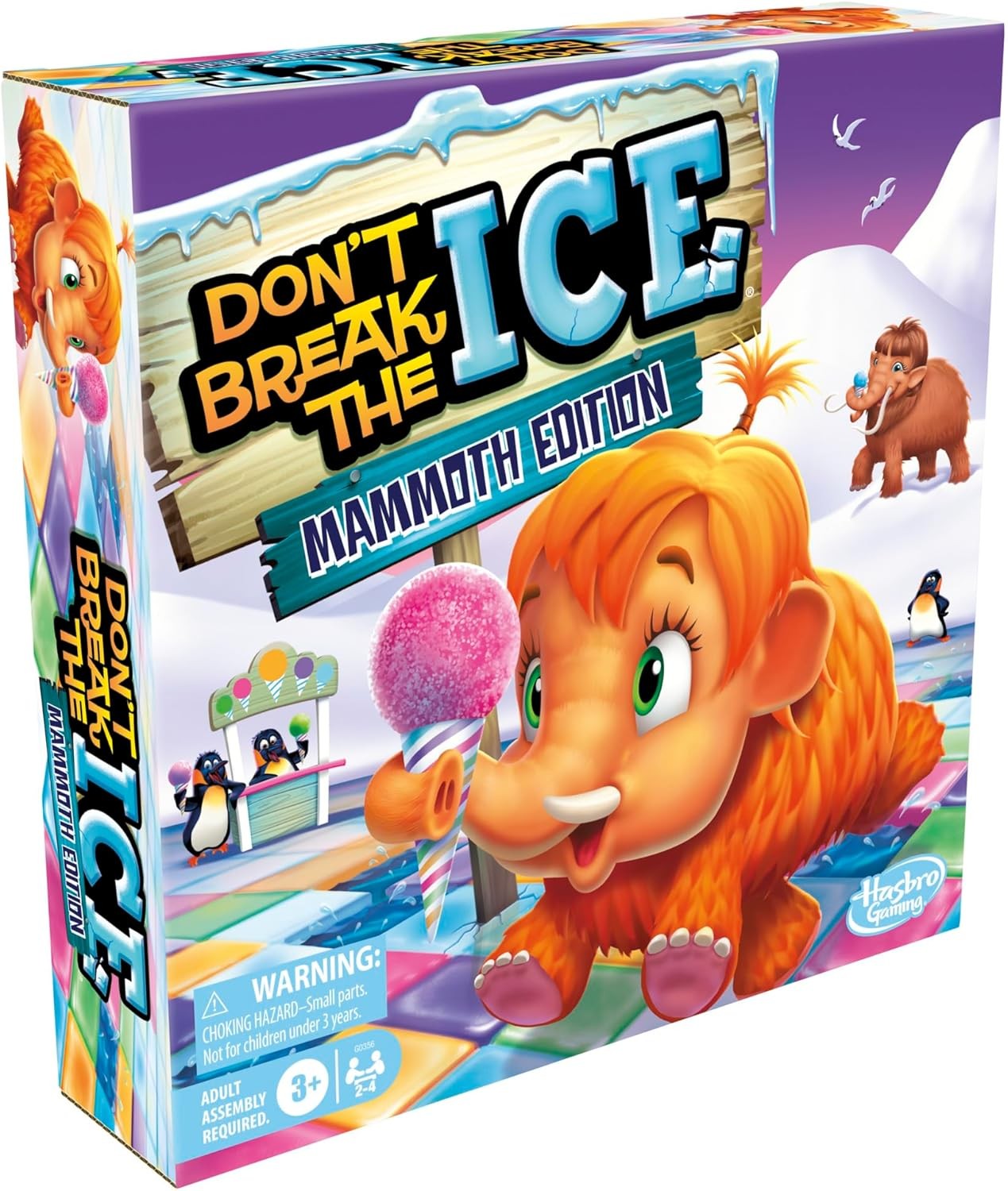 Don’t Break The Ice Mammoth Edition Board Game | Ages 3 and Up | 2 to 4 Players