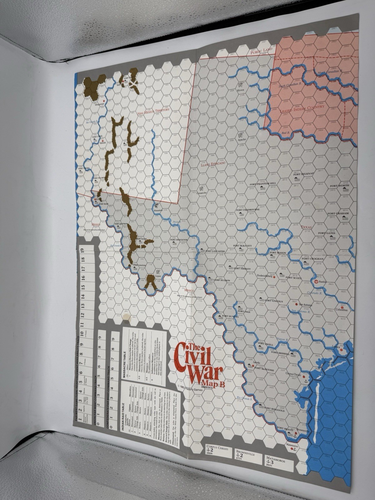 The Civil War 1861-1865 War Board Game in Original Box- 1983 Vintage- COMPLETE