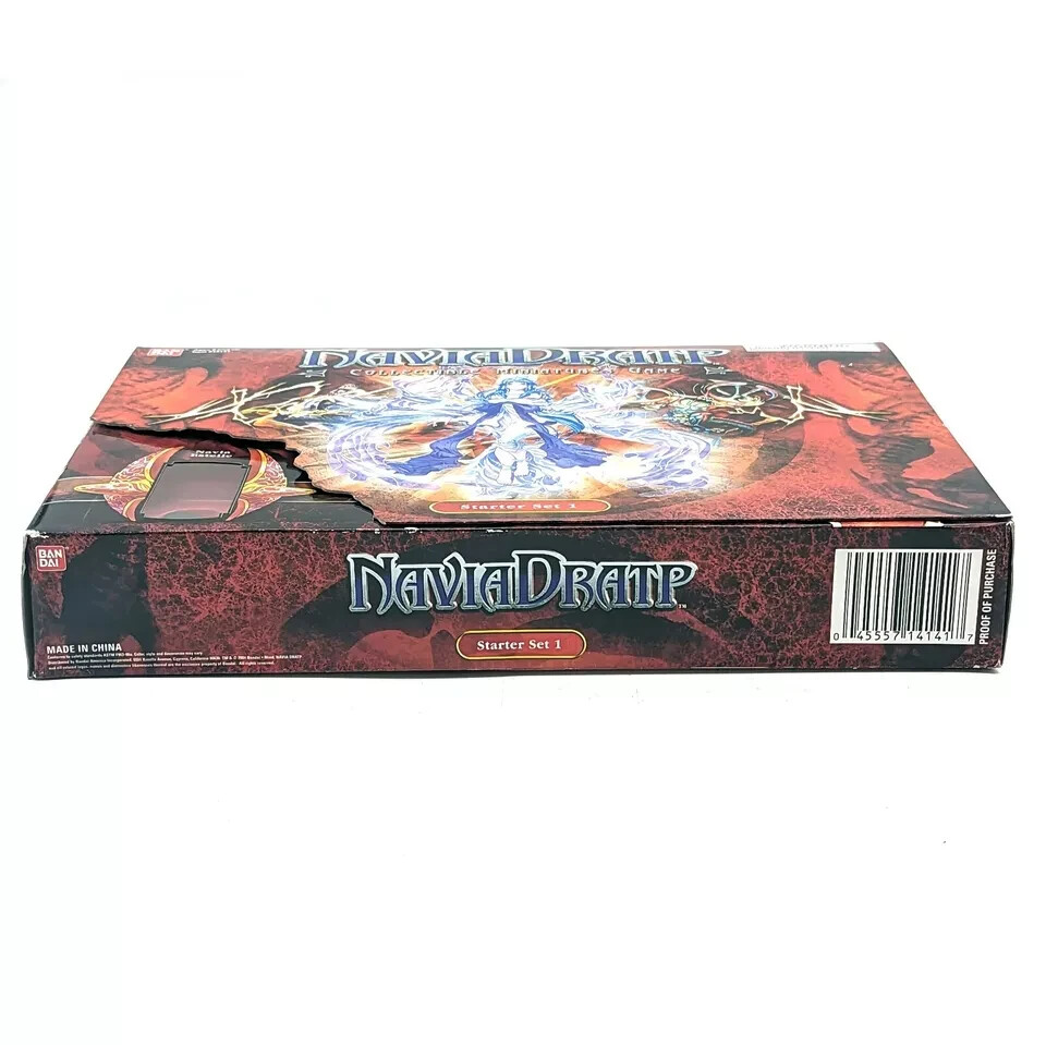 BOARD GAME: Bandai Navia Dratp Collectible Miniatures Board Game Starter Set 1