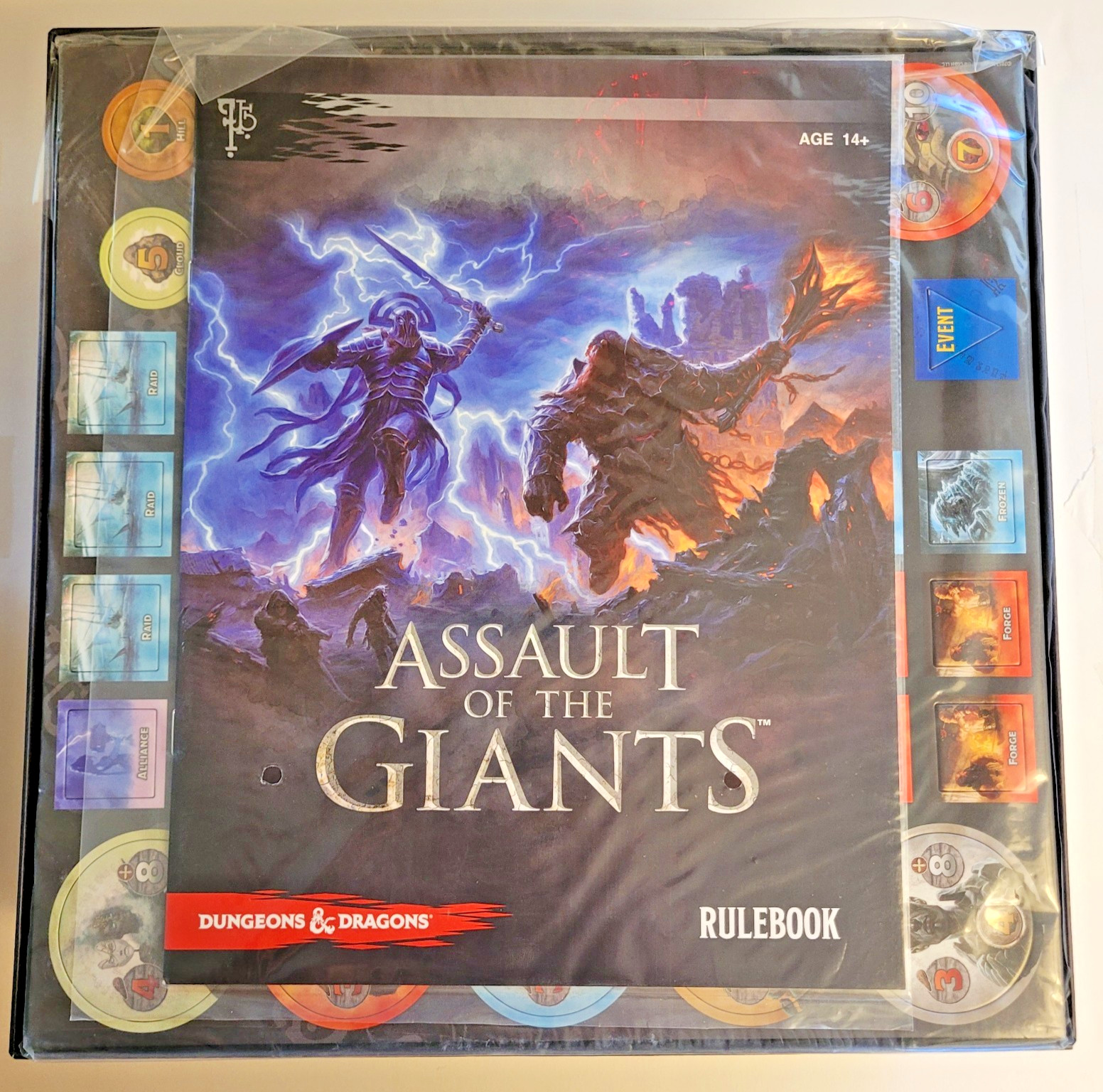 Dungeons & Dragons ASSAULT OF THE GIANTS Board Game WizKids 2017 NEW
