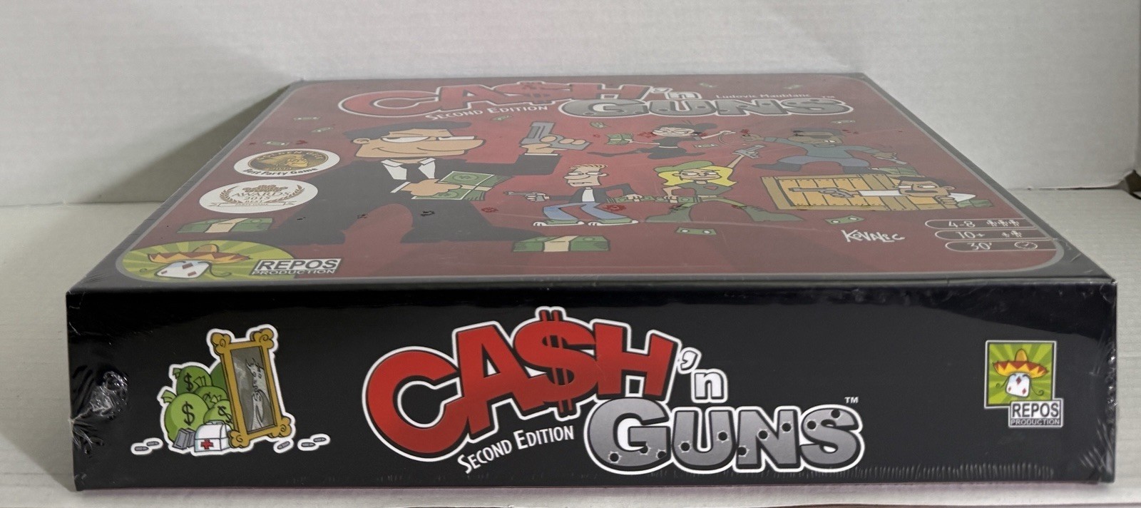 NEW Sealed Cash ‘N Guns Second Edition by Repos Productions Free Shipping