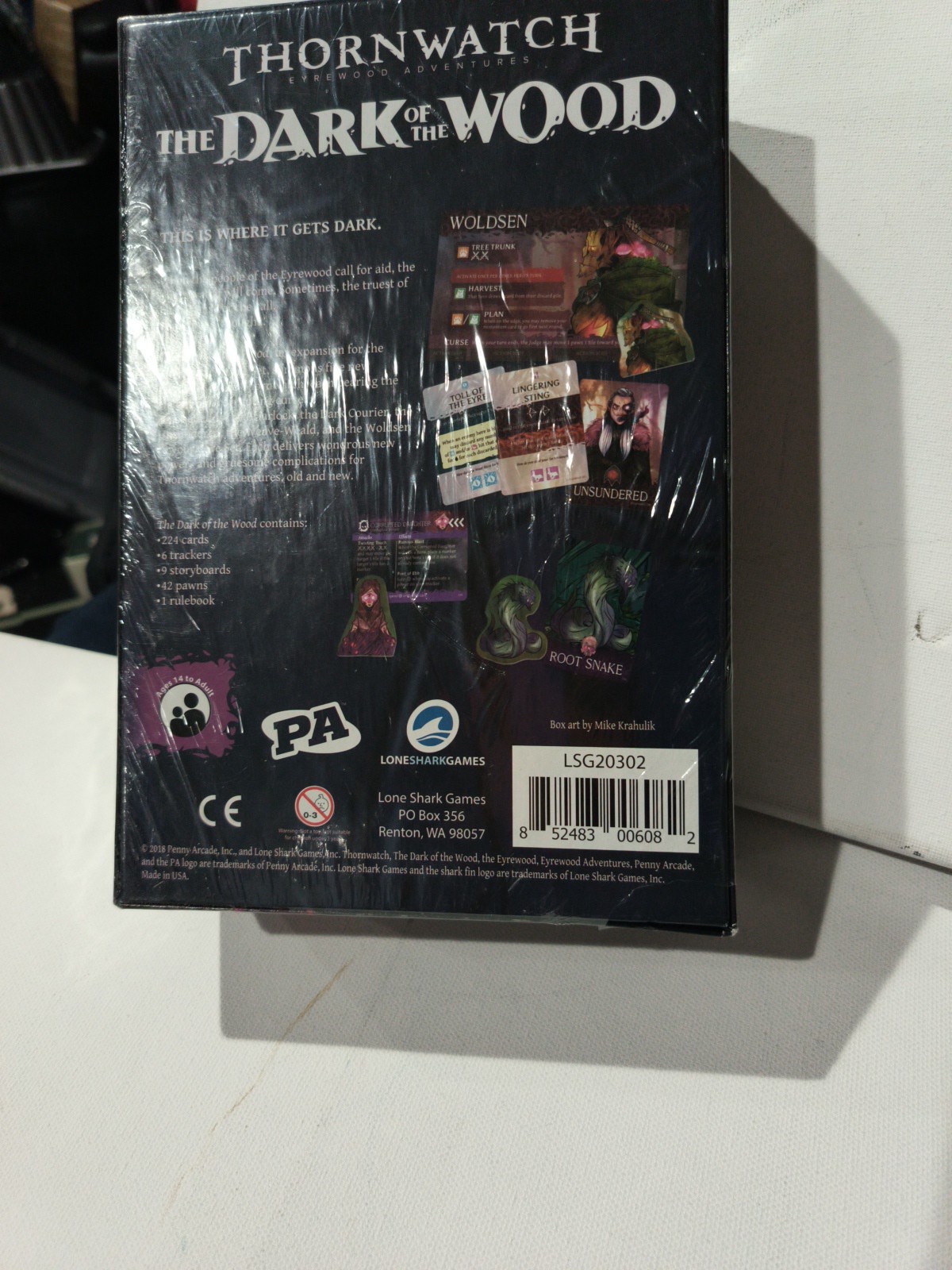 Lone Shark Games Thornwatch: The Dark of the Wood Expansion