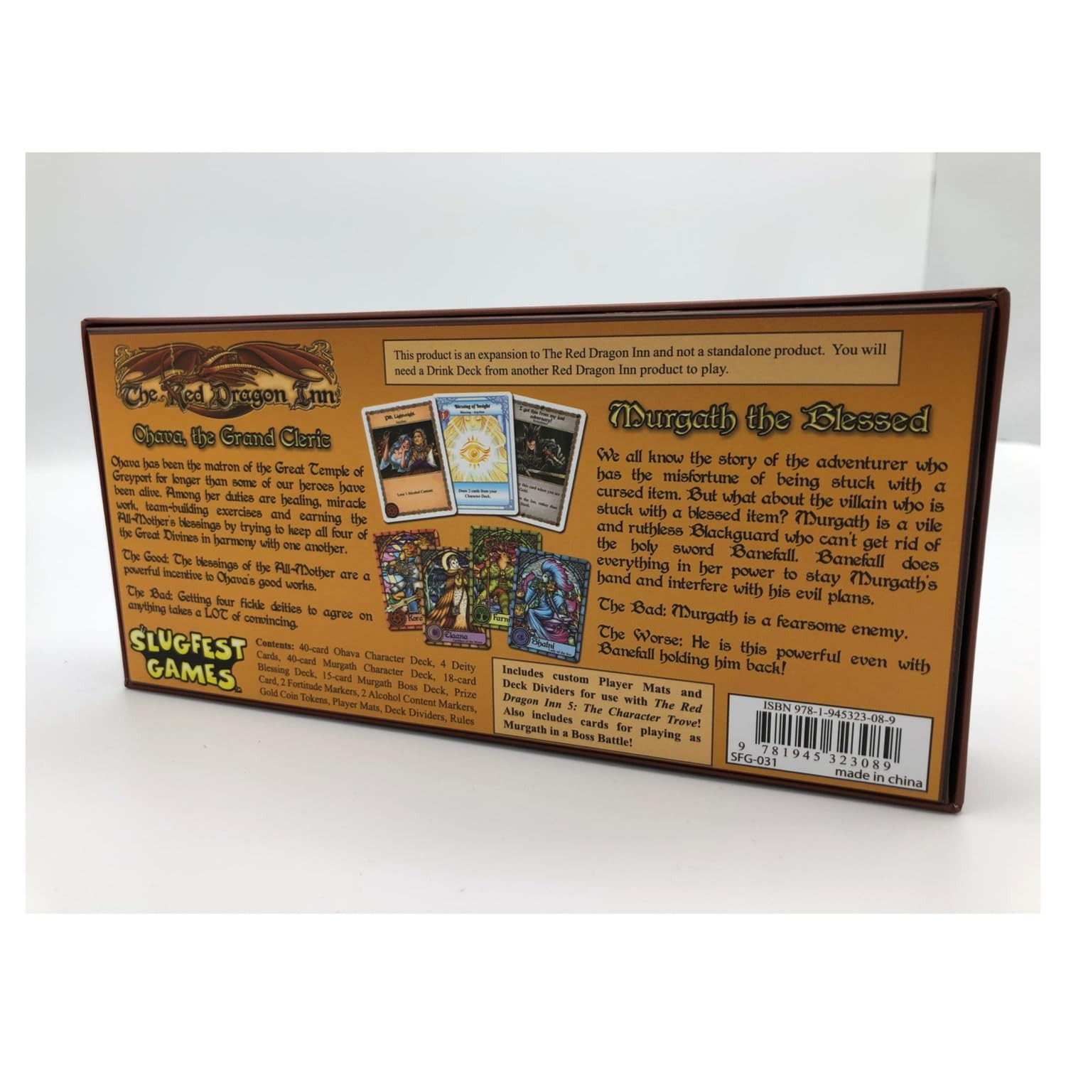 Red Dragon Inn Ohava Vs Murgath Expansion Game For Ages 14 And Up