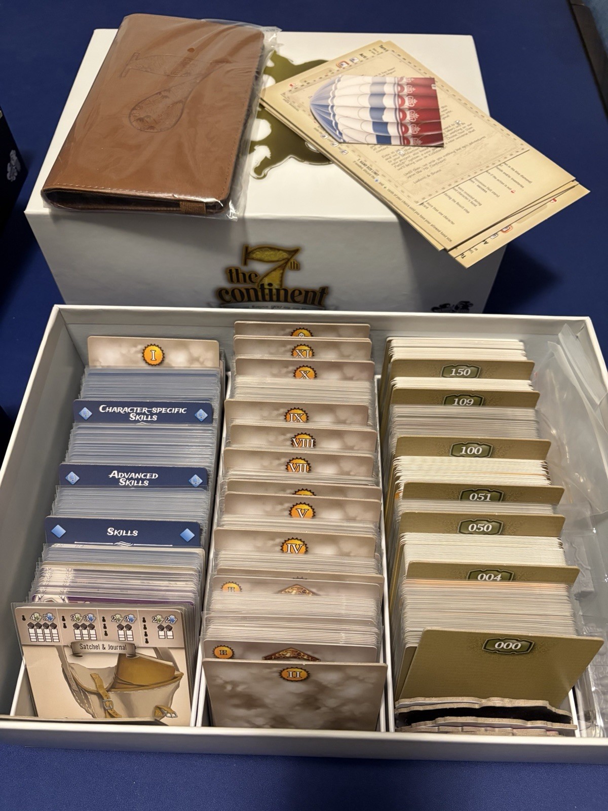 7th Continent Kickstarter Base And What Goes Up Boxes Serious Poulp 2nd Edition