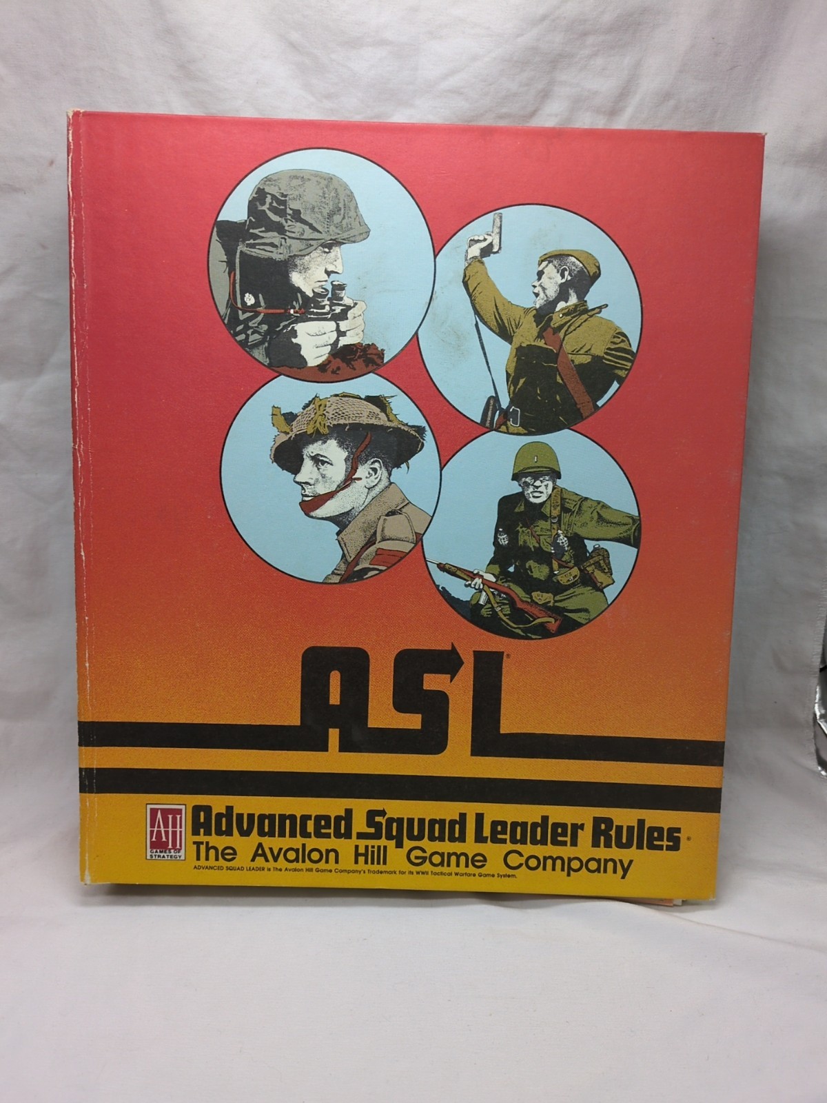 ASL Advanced Squad Leader Rules The Avalon Hill Game Company