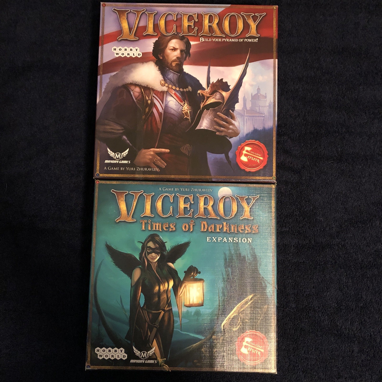Viceroy Card Game + Times Of Darkness Expansion Mayday Games Berserk Hobby World
