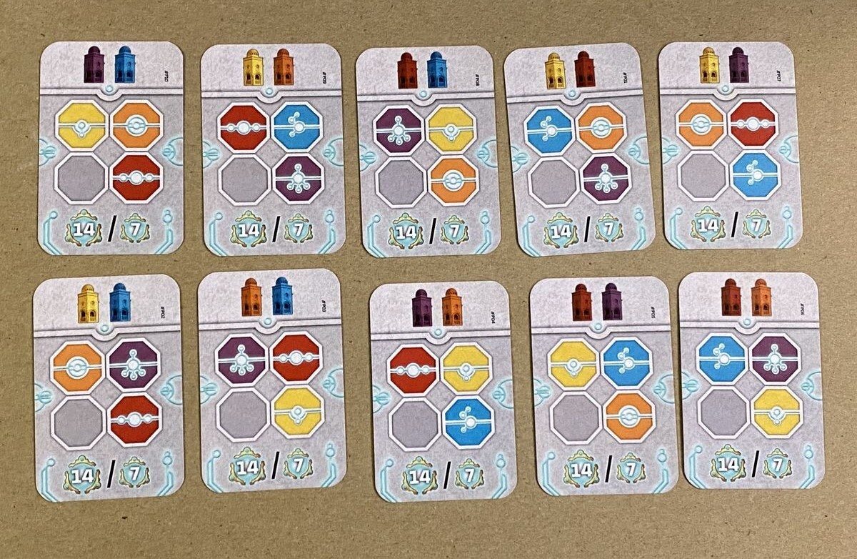 Origins: First Builders District Promo Cards Man vs Meeple S4 Kickstarter – NEW!