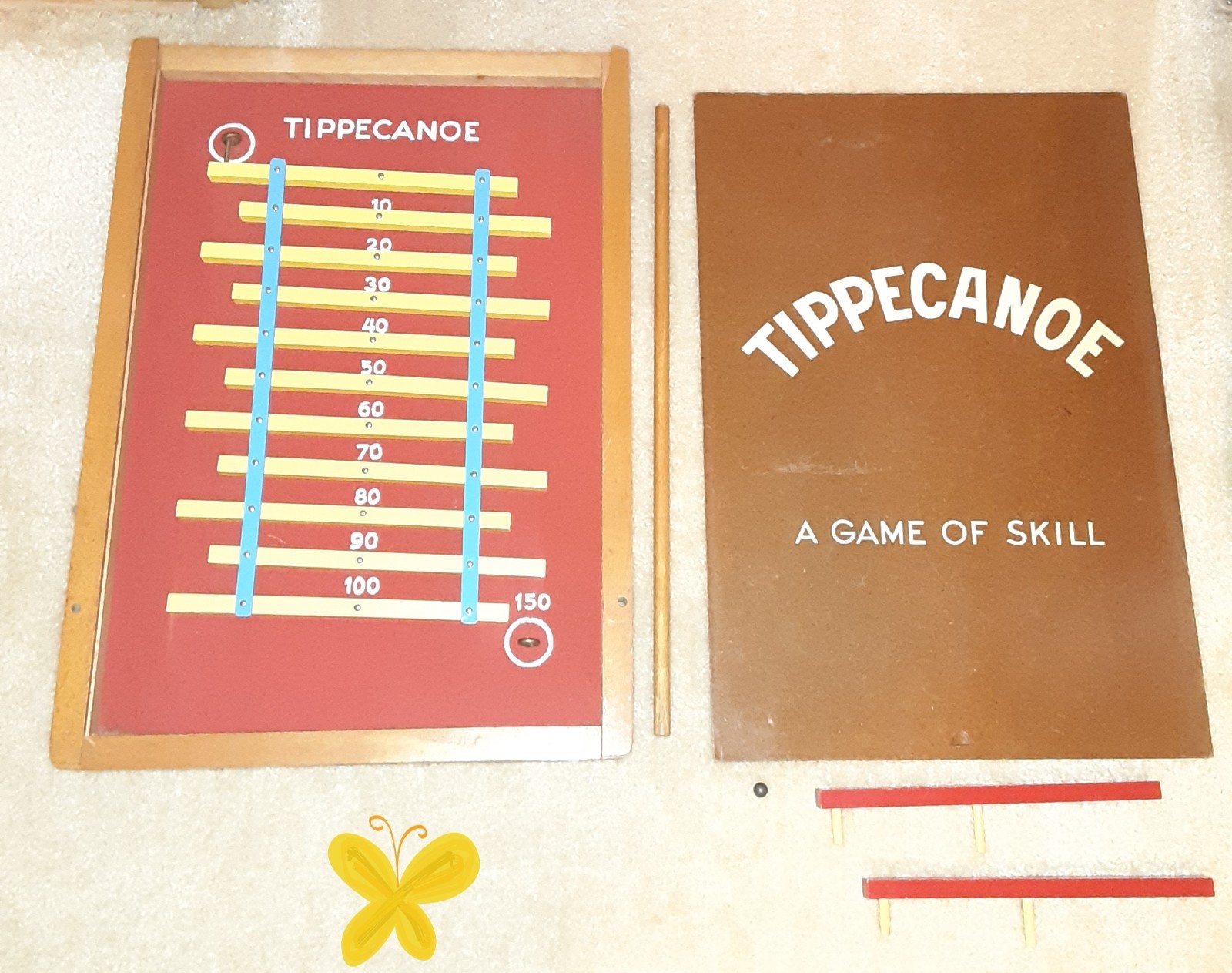BRIO OSBY TIPPECANOE A GAME OF SKILL MADE IN SWEDEN