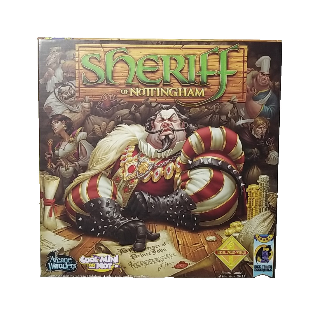 COMPLETE – Sheriff of Nottingham – Arcane Wonders – Board Game Of The Year 2015