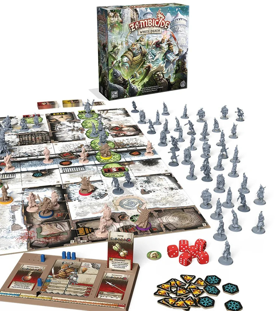 Zombicide: White Death [Board Game, 1-6 Players]