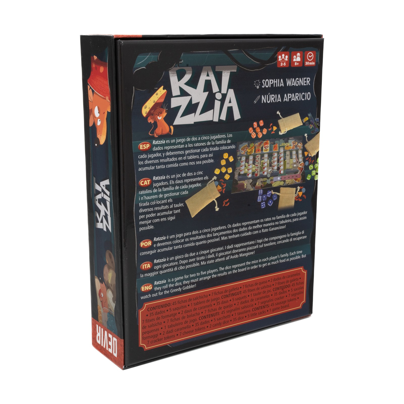New – Devir Ratzzia – Ages 8+ | 2-5 players