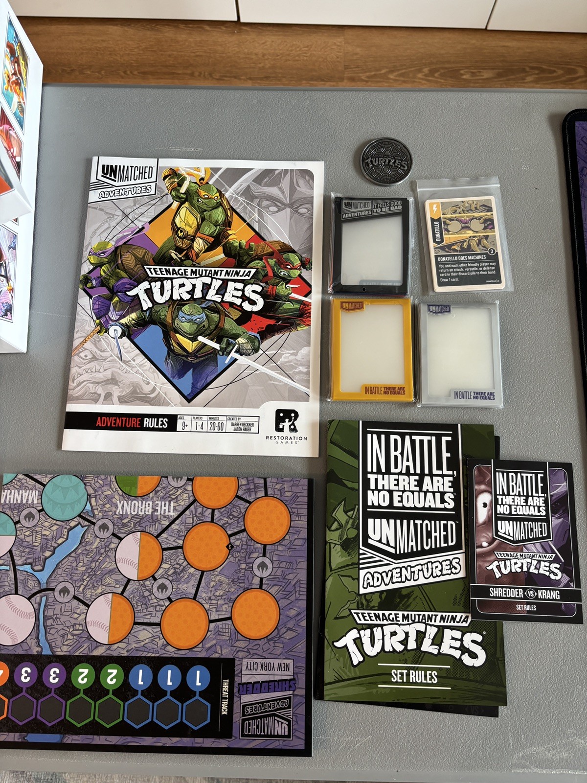 Unmatched Adventures: Teenage Mutant Ninja Turtles Kickstarter XL SUPREME