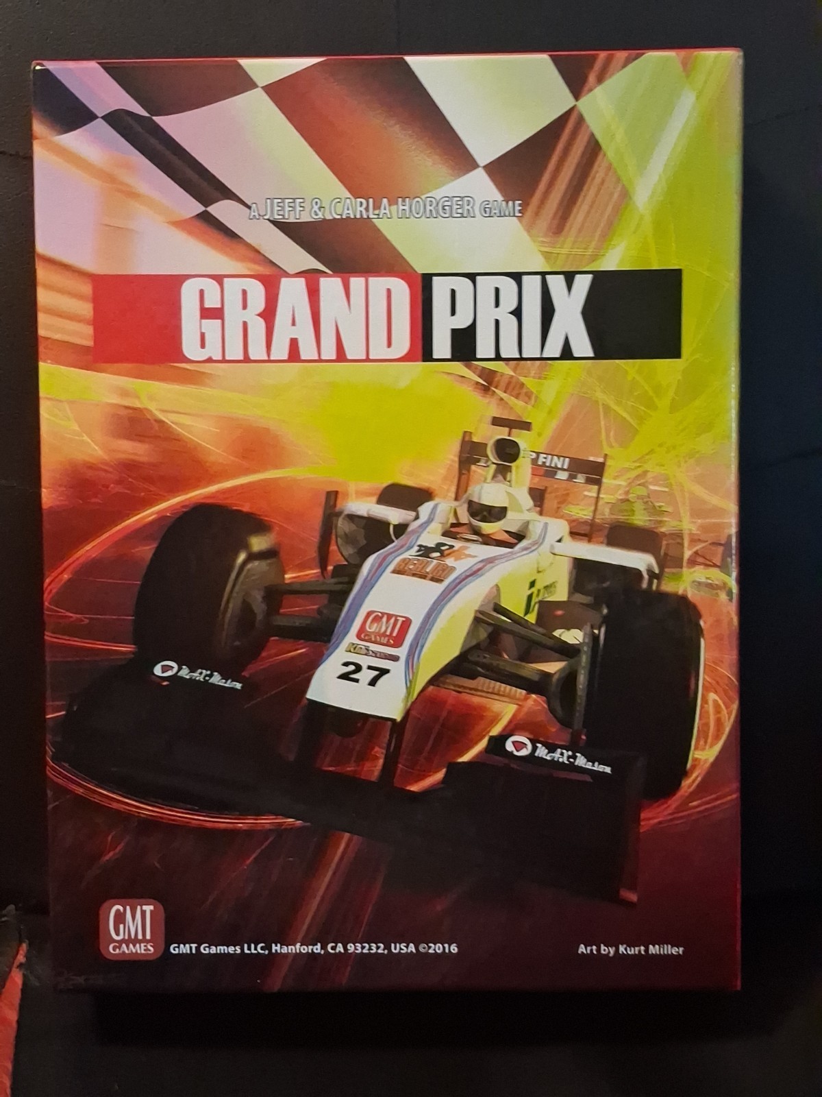 Grand Prix Board Game GMT Games COMPLETE! PRISTINE!