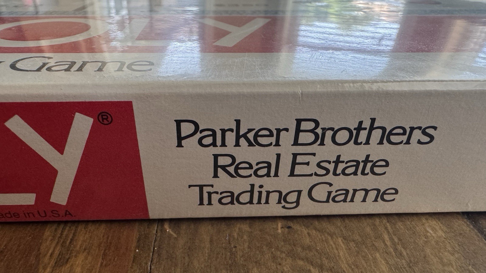 1975 Monopoly No. 9 Parker Brothers White Long Box Factory Sealed Vintage