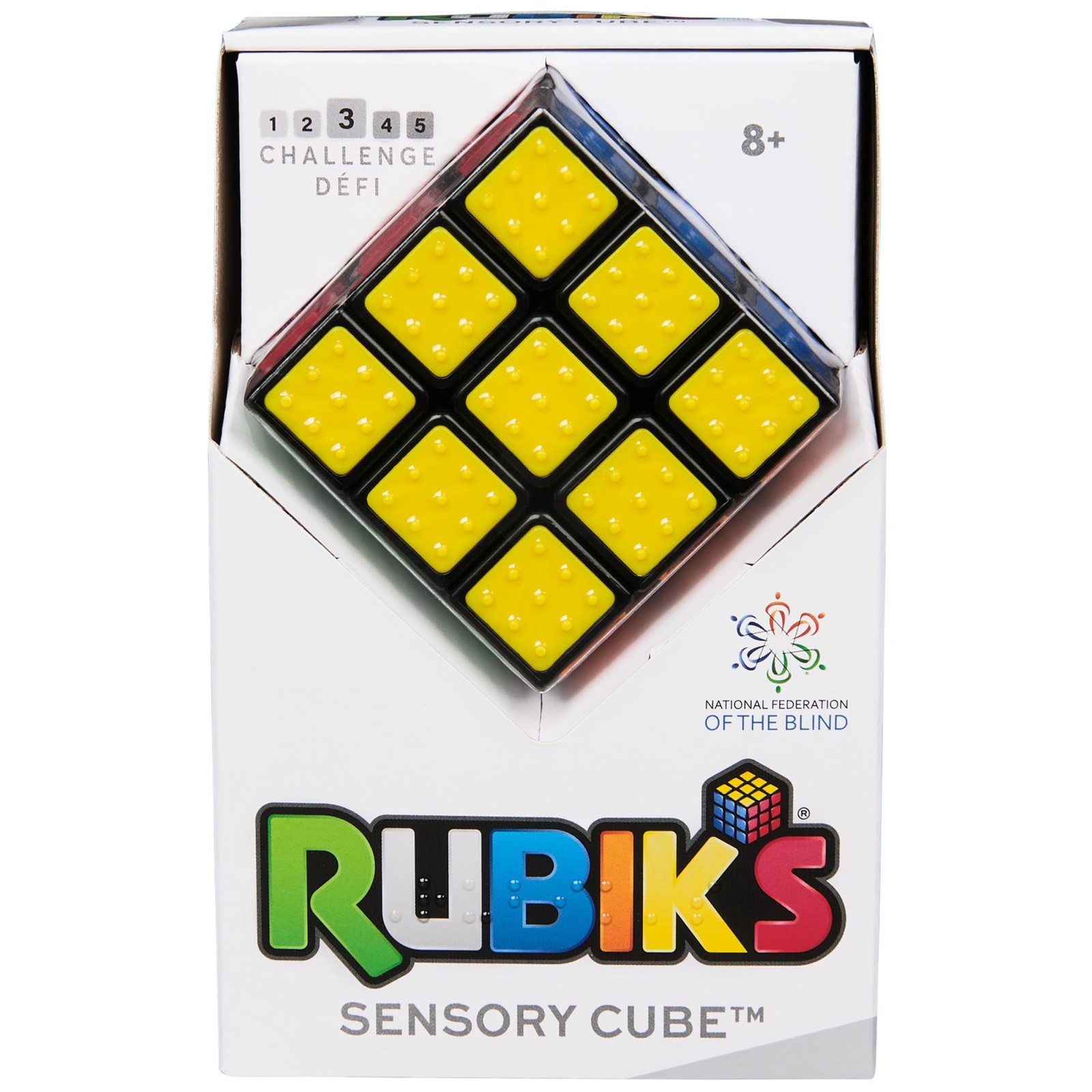 Rubik’S Rubiks Puzzle Brain Teaser Game Rubikssensorycube3X3 6065556