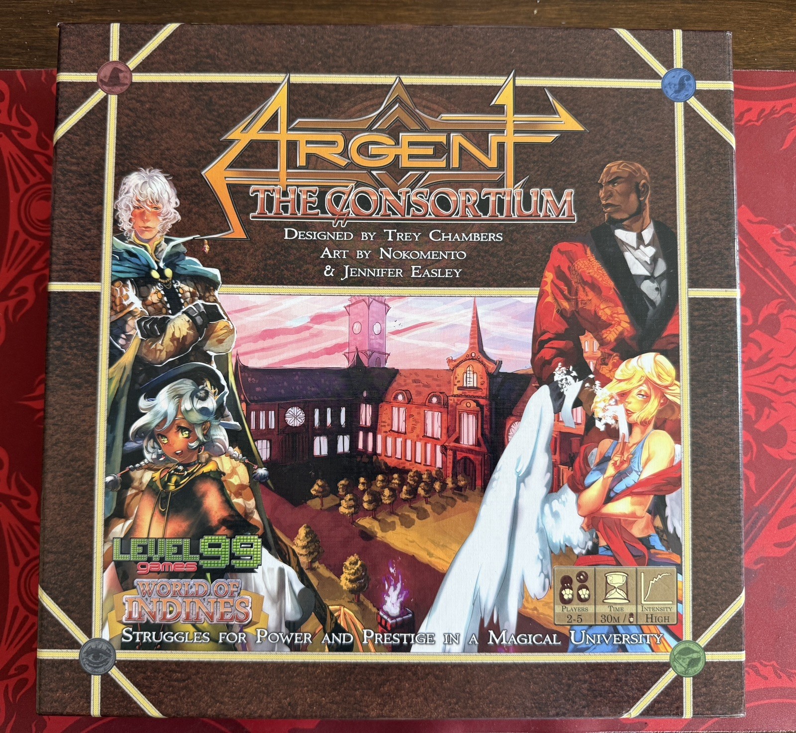 Level 99 Board Game Argent – The Consortium (1st Ed) Box VG+/NM