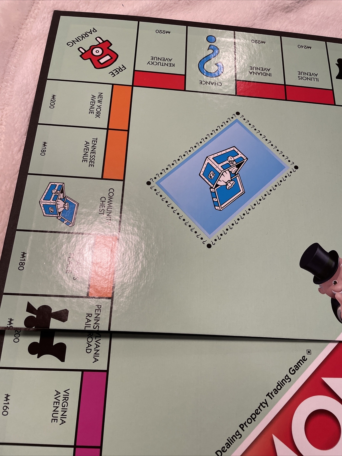Monopoly Board Game Replacement Board & Instruction Manual Booklet Only