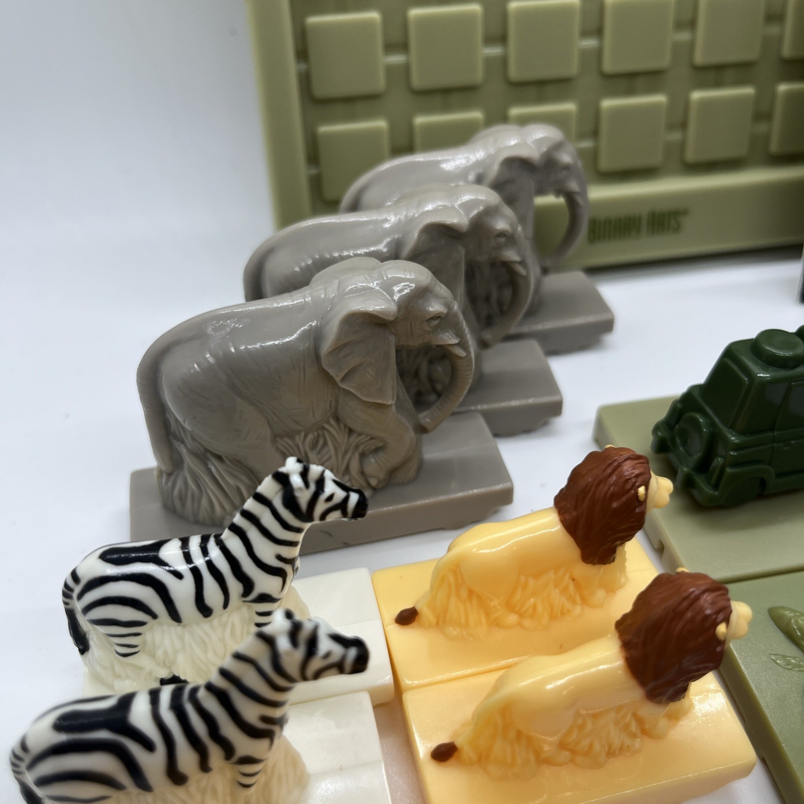 Binary Arts Safari Rush Hour Jungle Escape Game 1999 Vintage Complete Set