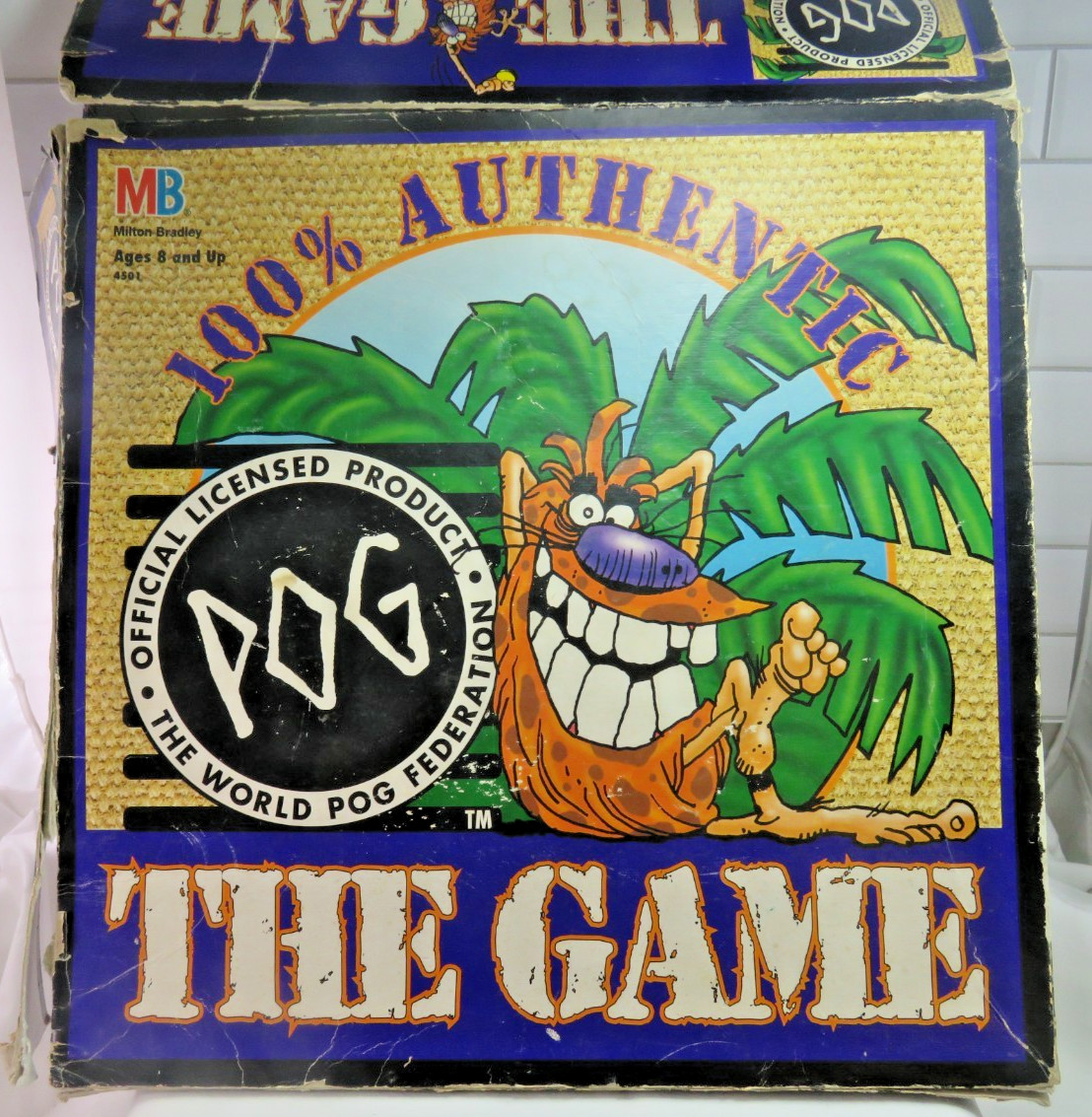 Vintage POG The Game 100% Authentic World POG Federation w/ Extra POGs Boxed