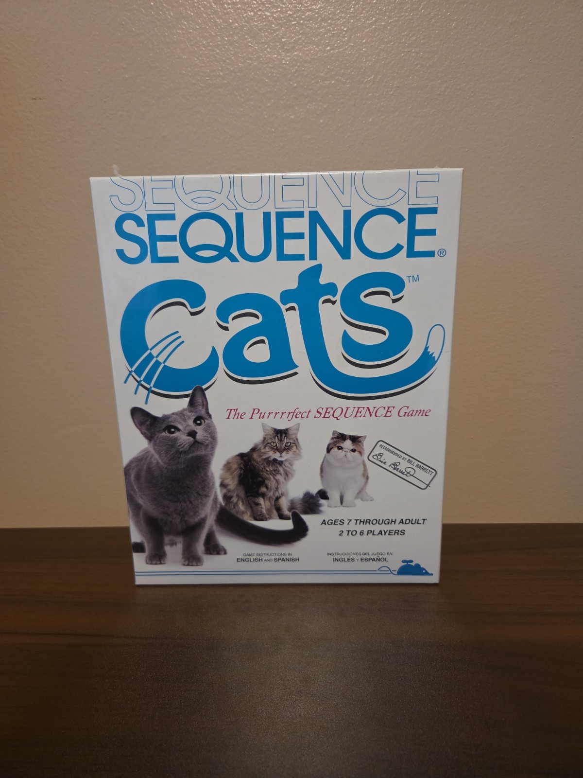 Brand New Sealed Sequence Cats Jax Board Game – 2 To 6 Players – 2013