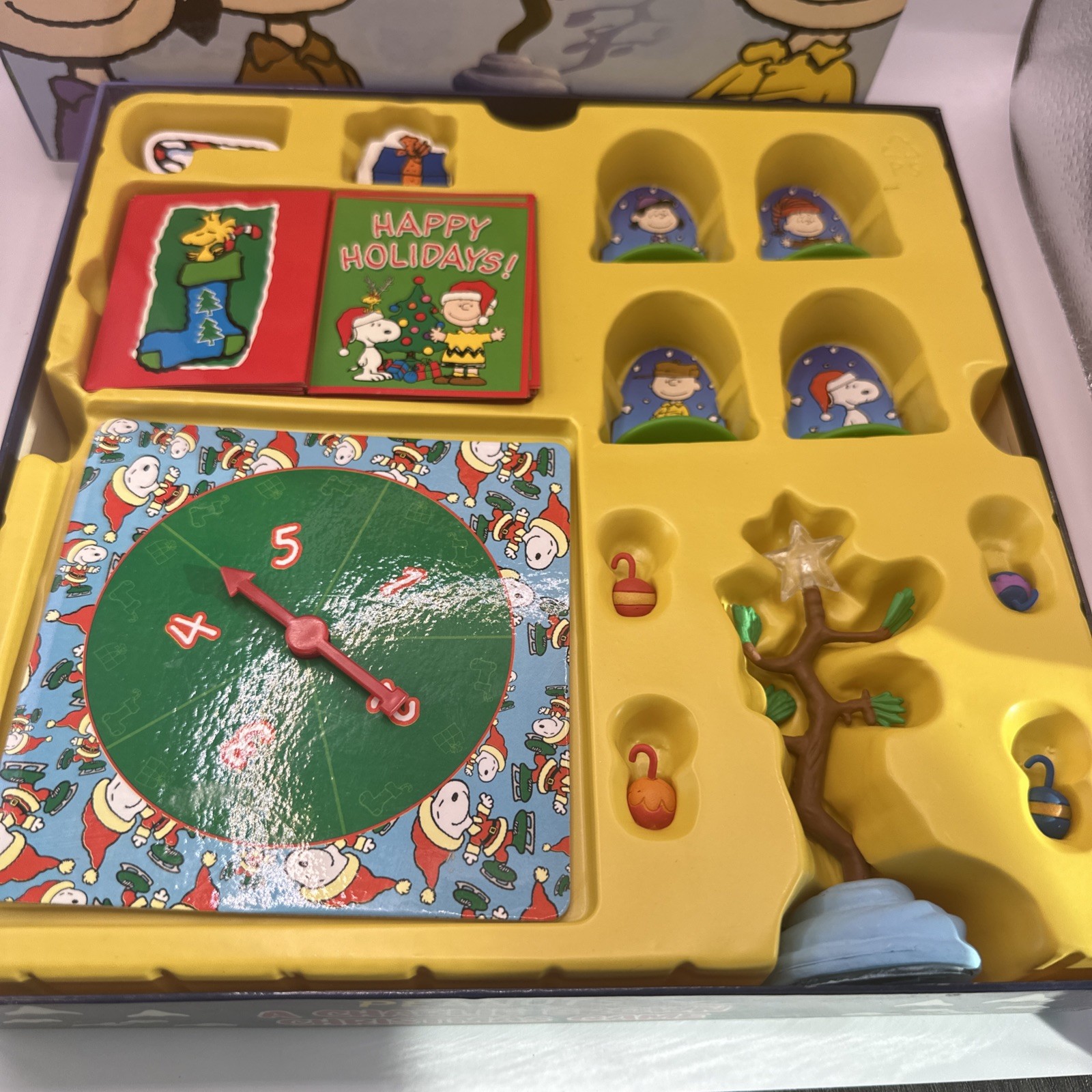 PEANUTS A Charlie Brown Christmas Board Game 2007 Sababa Toys – Complete!