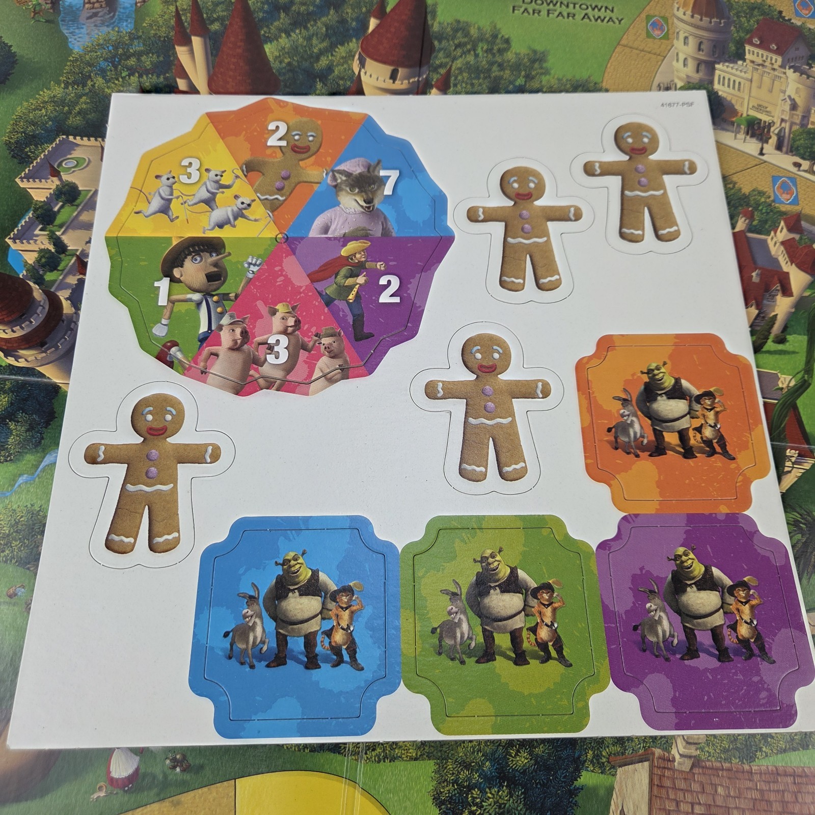 2004 Shrek 2 Twisted Fairy Tale Board Game Milton Bradley Complete New Open Box