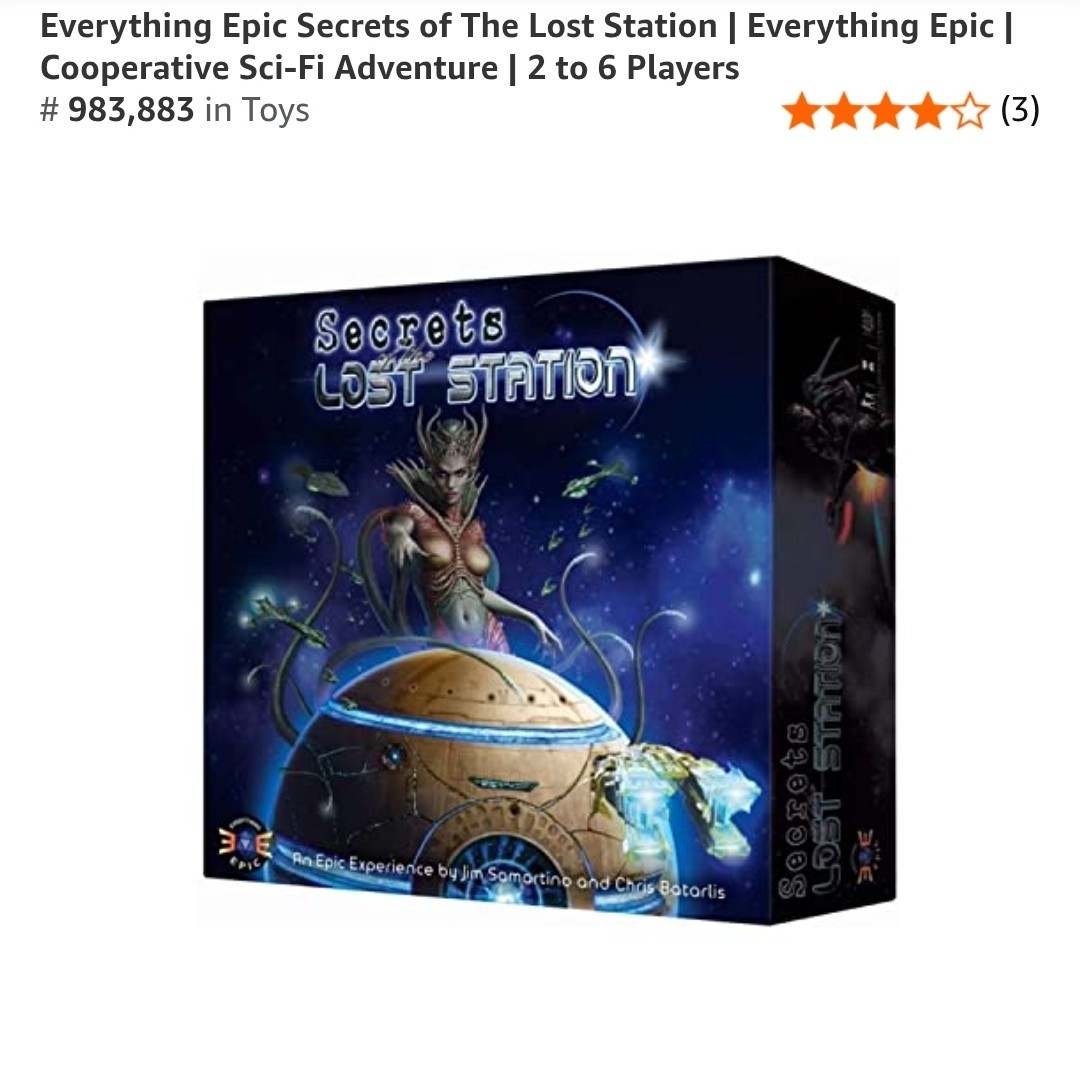 Secrets of the Lost Station game from Everything Epic Games — 100% complete