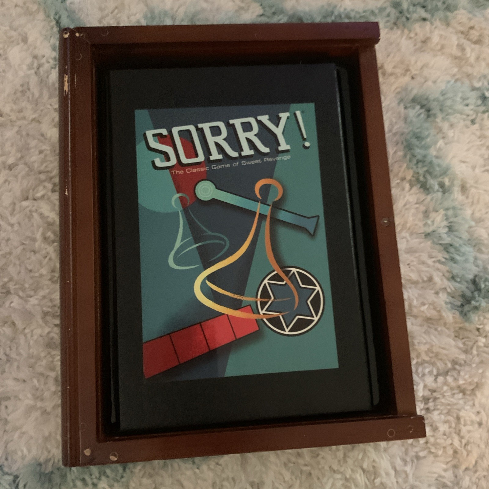 Vintage Game Collection Sorry! Library Bookshelf Game Limited Edition See Pics