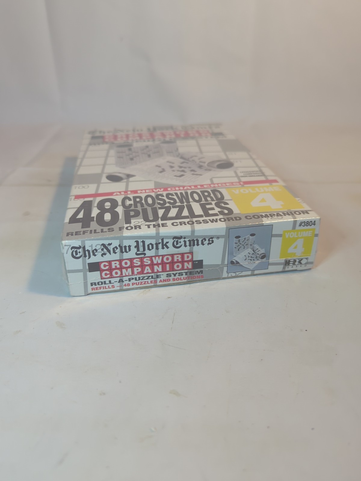 New Sealed The New York Times Crossword Companion Roll-A-Puzzle System 48