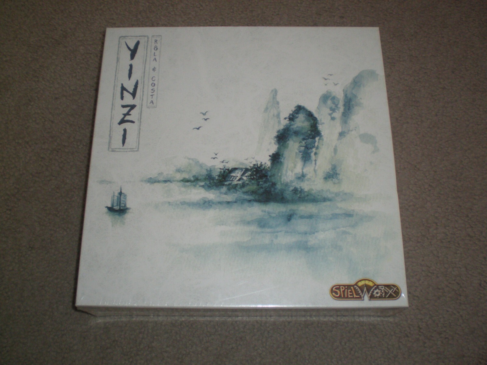 Yinzi Board Game Spielworxx 1st Edition Brand New & in Shrink Rola & Costa