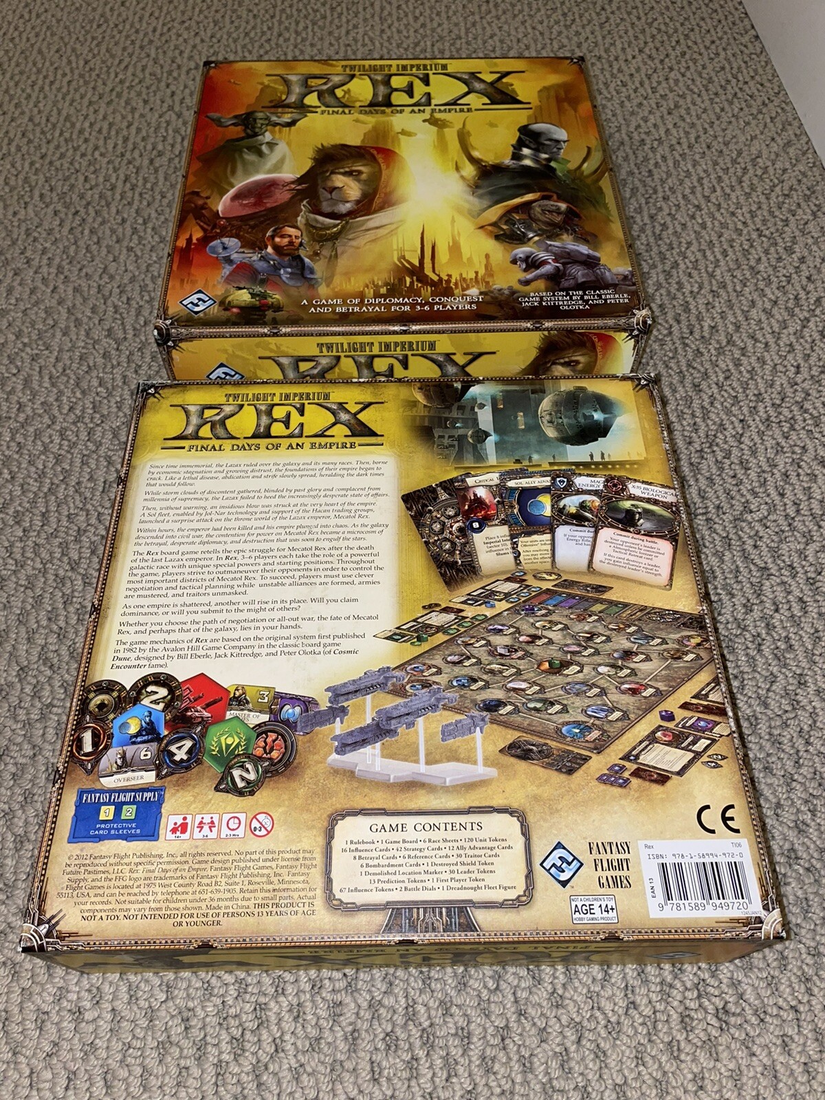 Rex Final Days of an Empire | Twilight Imperium Fantasy Flight | UNPUNCHED!