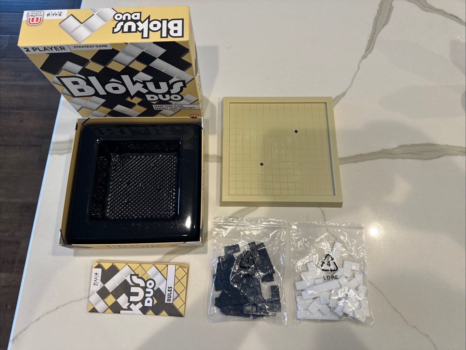Blokus Duo Two Player Strategy Board Game – Verified Complete with Instructions