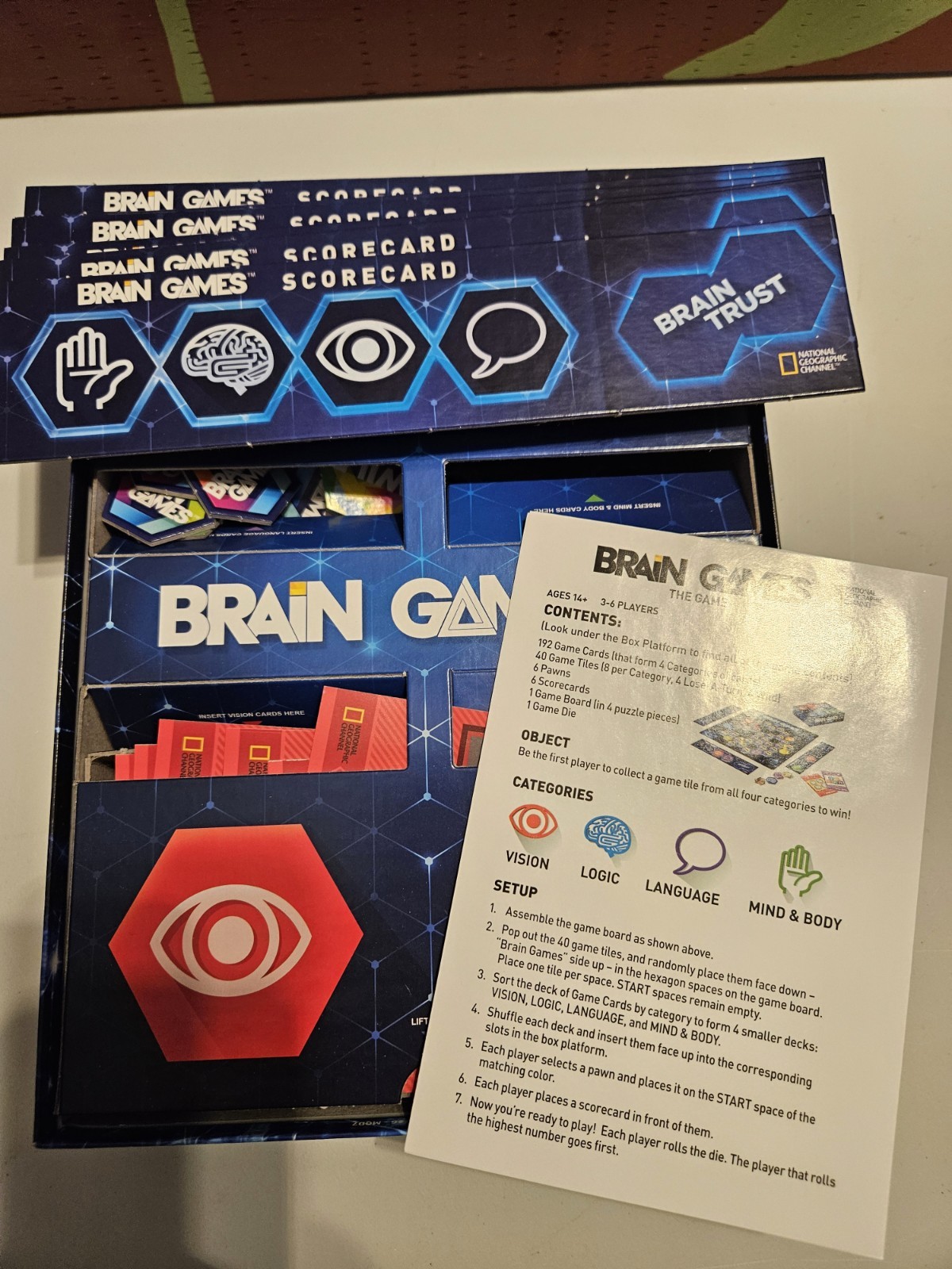 National Geographic Brain Games | The Game Based On Emmy-Nominated Series 14+