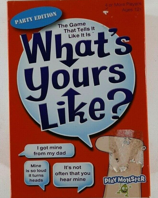 What’s Yours Like? The Game That Tells It Like It Is! Party Edition by Patch